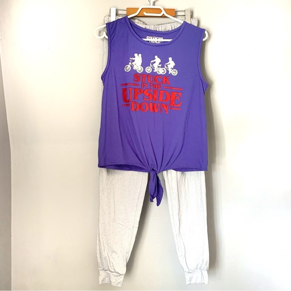 Stranger Things Pajama Lounge Set - Picture 1 of 16